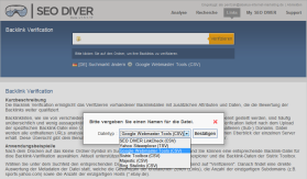 Backlink Verifikation